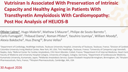Vutrisiran is associated with preservation of intrinsic capacity and healthy ageing in patients with transthyretin amyloidosis with cardiomyopathy: Post hoc analysis of HELIOS-B