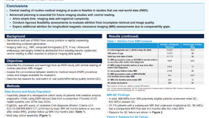 From scan to scale: leveraging brain MRIs from routine clinical practice for real-world evidence